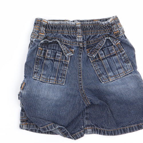 Gymboree Boys Blue   Cargo Jeans Size 12-18 Months