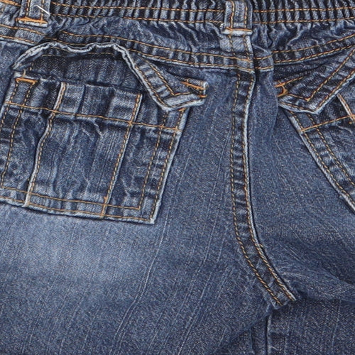 Gymboree Boys Blue   Cargo Jeans Size 12-18 Months