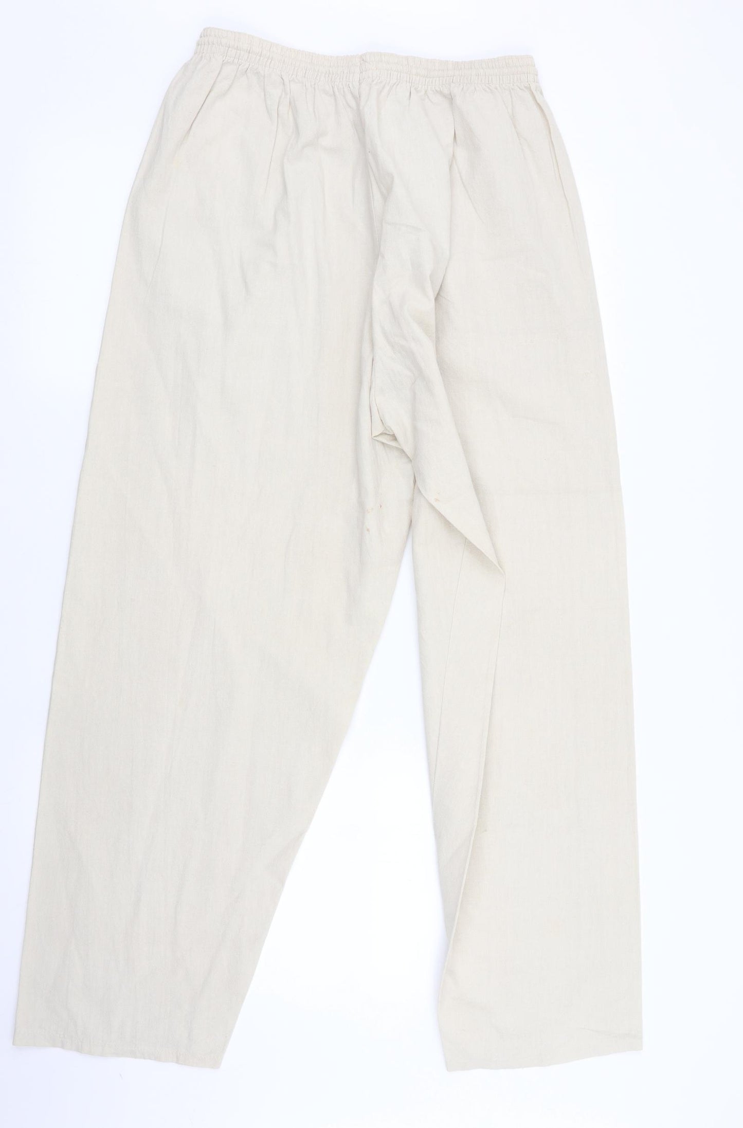Reybor SL Valle Womens Beige   Trousers  Size M L28 in