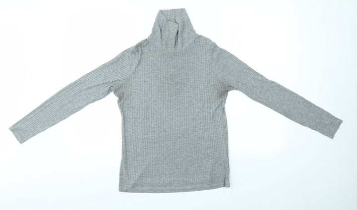New Look Womens Grey Pullover Jumper Size 12