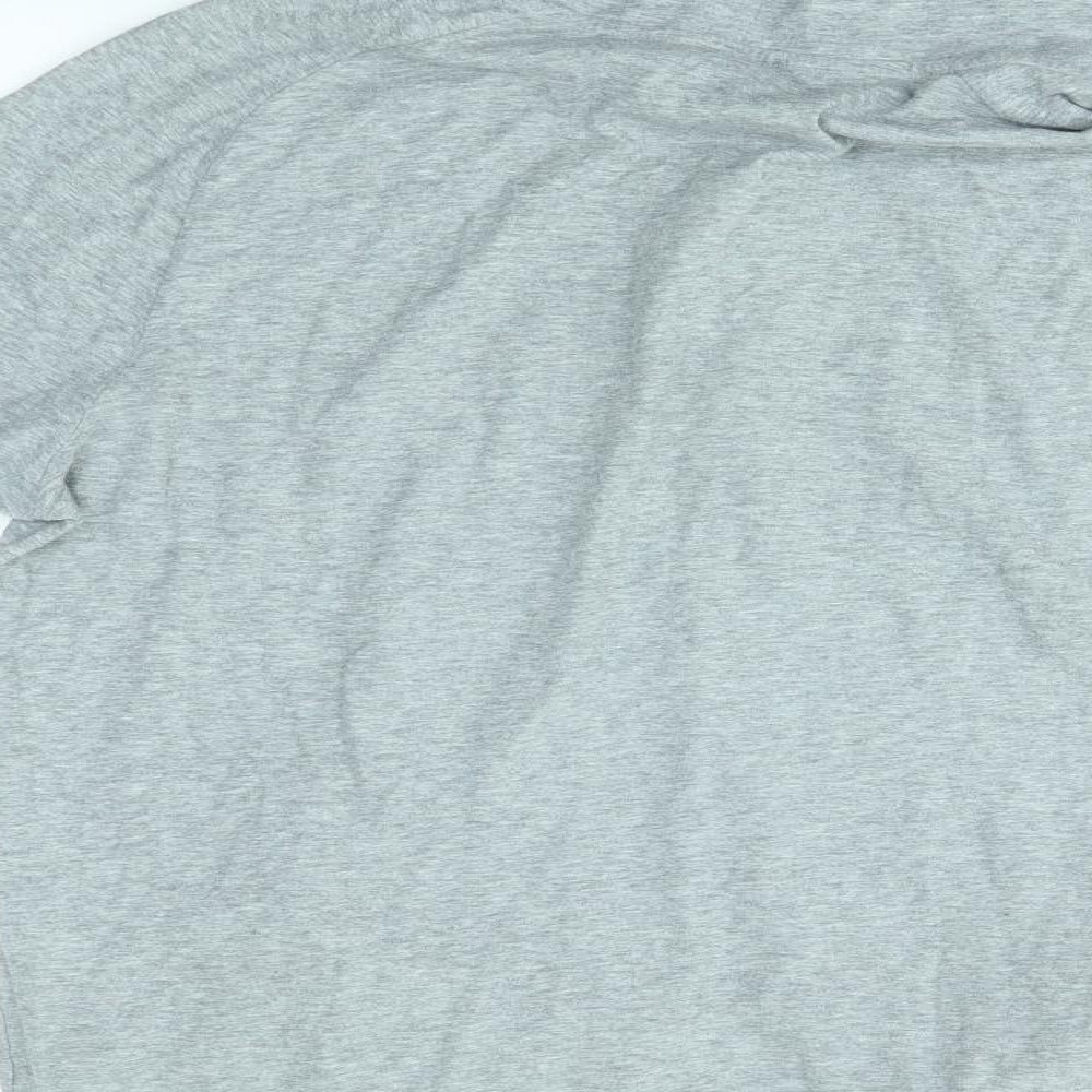 ALL SAINTS Mens Grey   Pullover Hoodie Size M