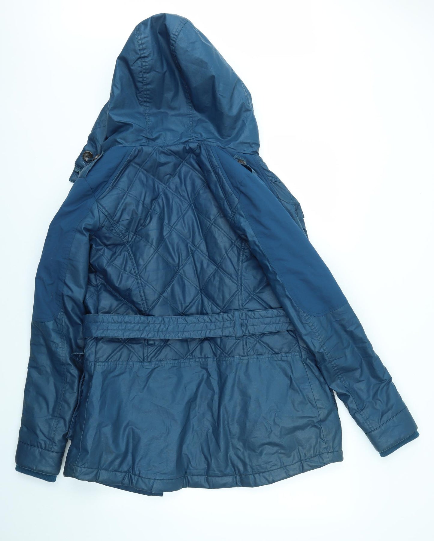 NEXT Womens Blue   Overcoat Coat Size 10