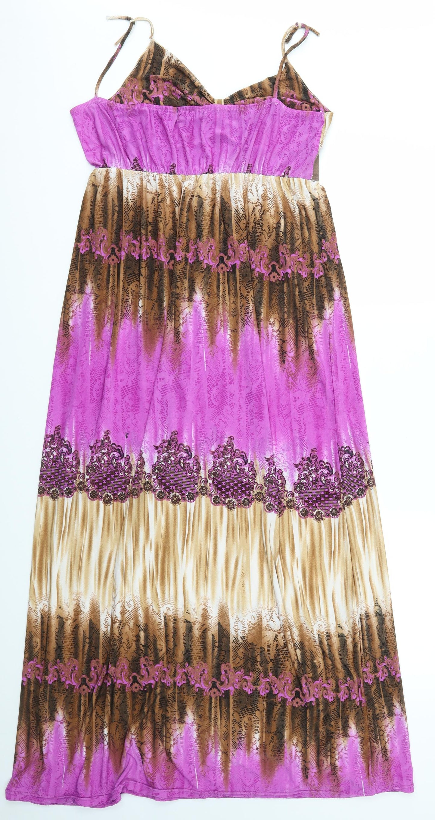 J&D Womens Multicoloured   Maxi  Size L