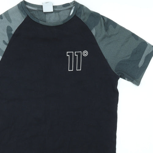 Eleven Boys Multicoloured   Basic T-Shirt Size 15-16 Years