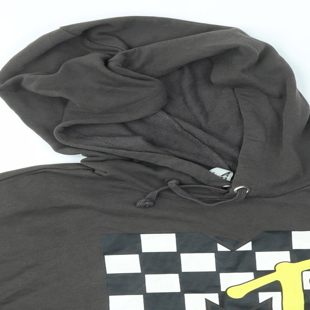 H&M Womens Grey   Pullover Jumper Size L  - MTV MUSIC