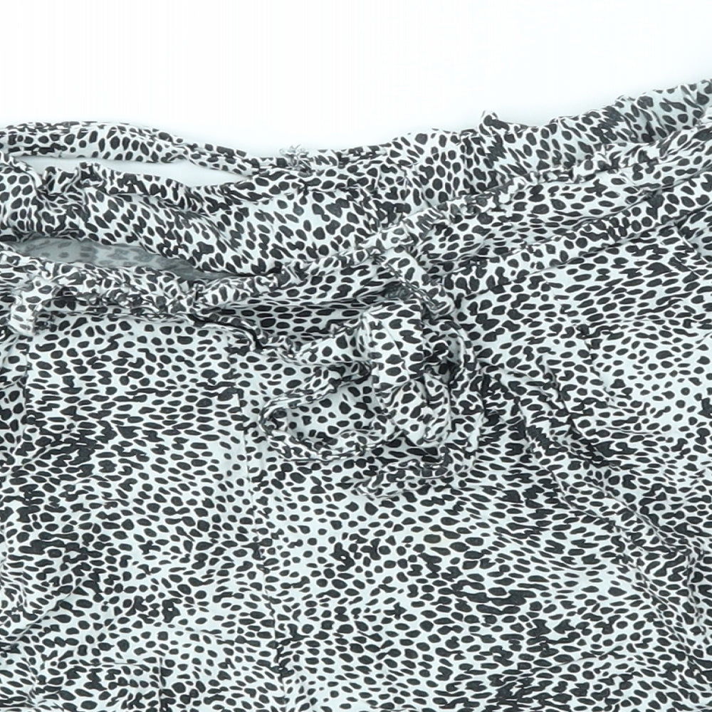 Primark Womens Multicoloured Animal Print  Mom Shorts Size 10