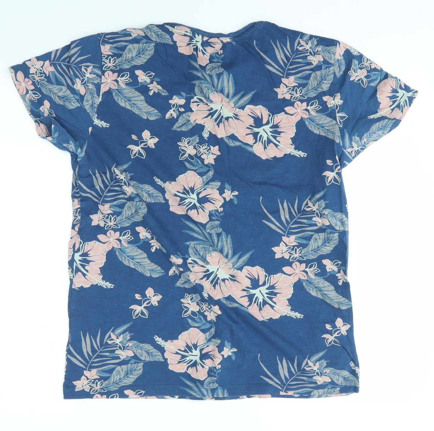 Primark Womens Multicoloured Floral  Basic T-Shirt Size M