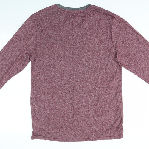 Matalan Mens Multicoloured Solid   Pyjama Top Size L