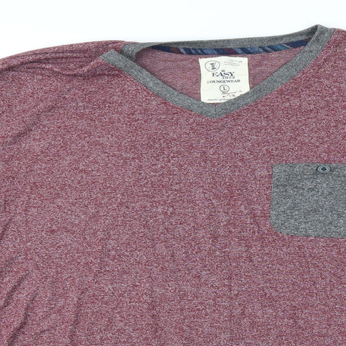 Matalan Mens Multicoloured Solid   Pyjama Top Size L