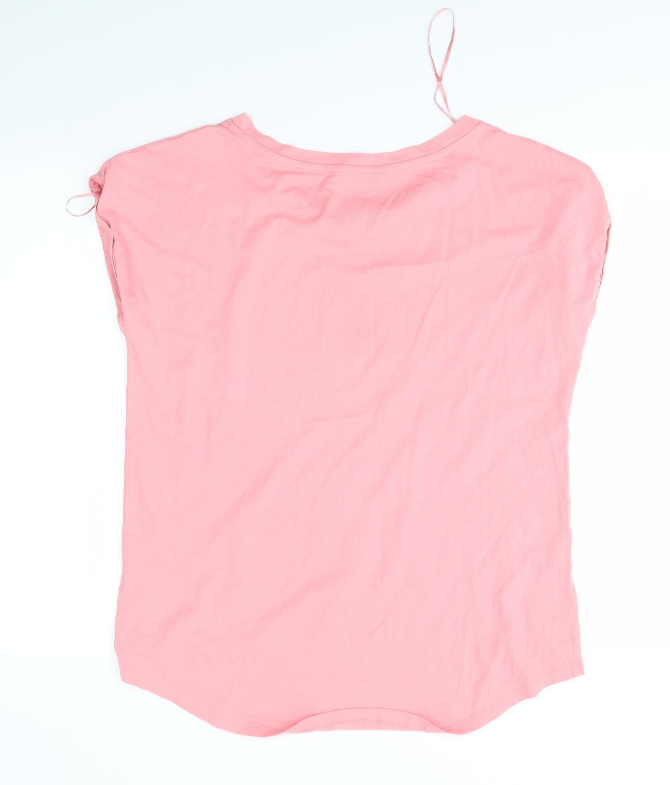 F&F Womens Pink   Basic T-Shirt Size 14