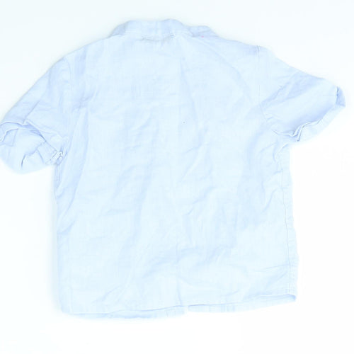 Original Marines Baby Blue   Basic Button-Up Size 12 Months