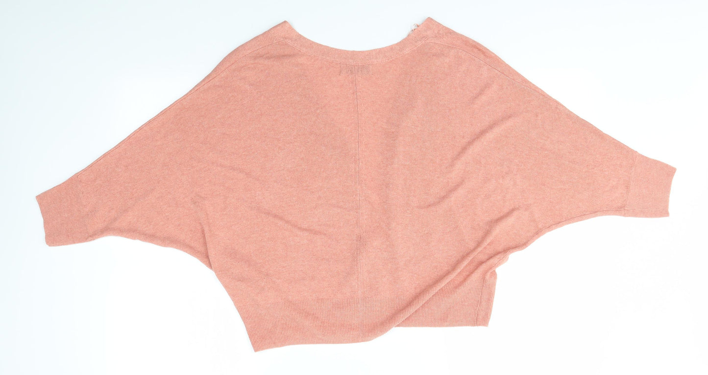 Per Una Womens Pink   Cardigan Jumper Size L