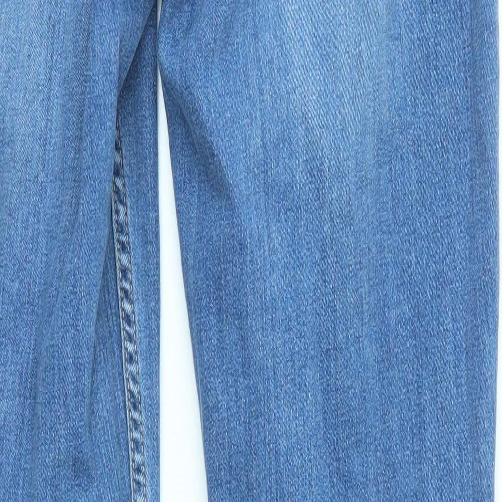 M&S Womens Blue   Skinny Jeans Size 12 L30 in