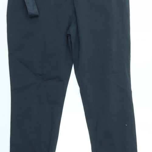 Yessica Womens Blue   Trousers  Size 8 L26 in