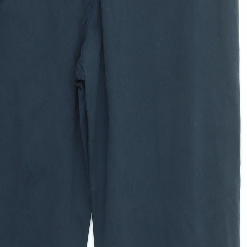 Yessica Womens Blue   Trousers  Size 8 L26 in