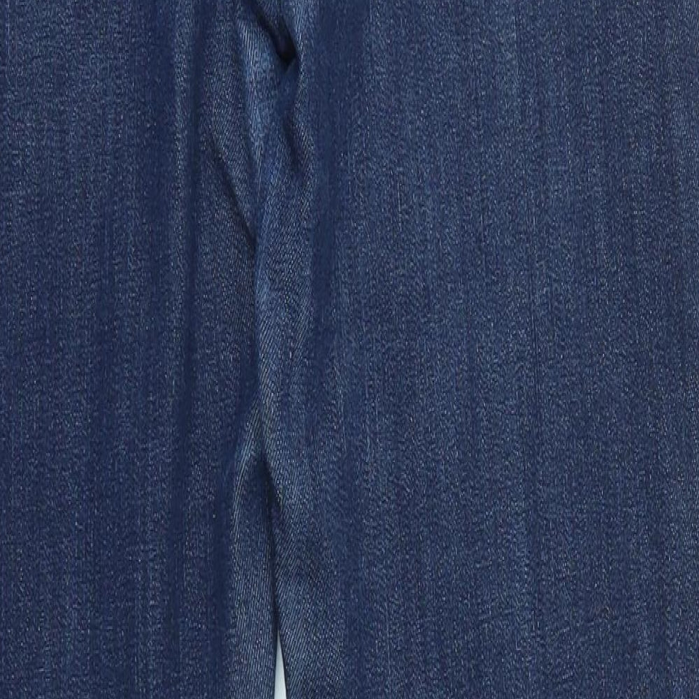 M&S Womens Blue   Skinny Jeans Size 12 L28 in