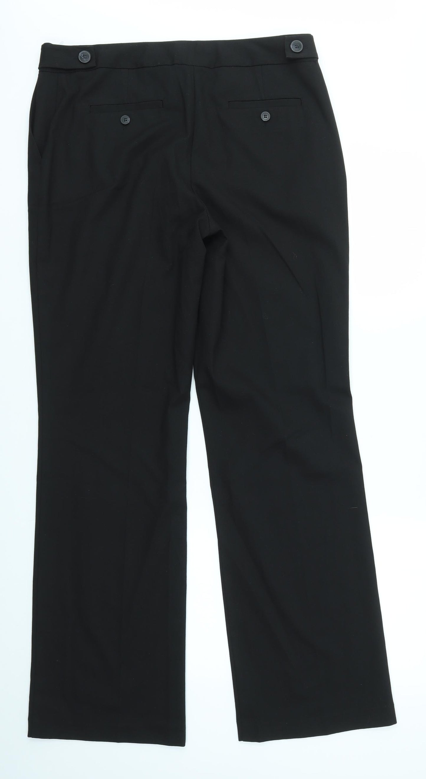 NEXT Womens Black   Dress Pants Trousers Size 14 L33 in