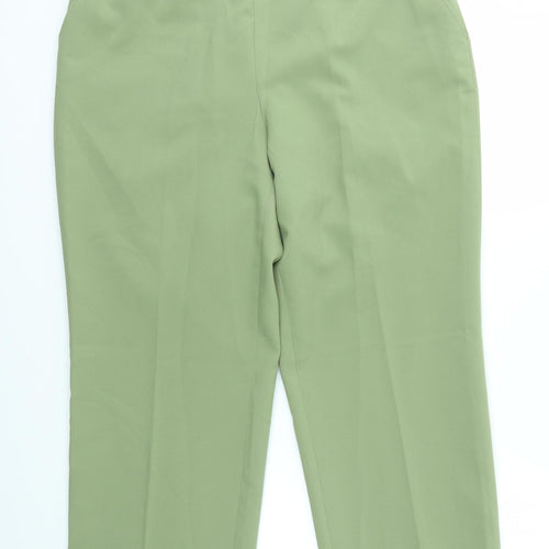 Preworn Womens Green   Trousers  Size 16 L25 in
