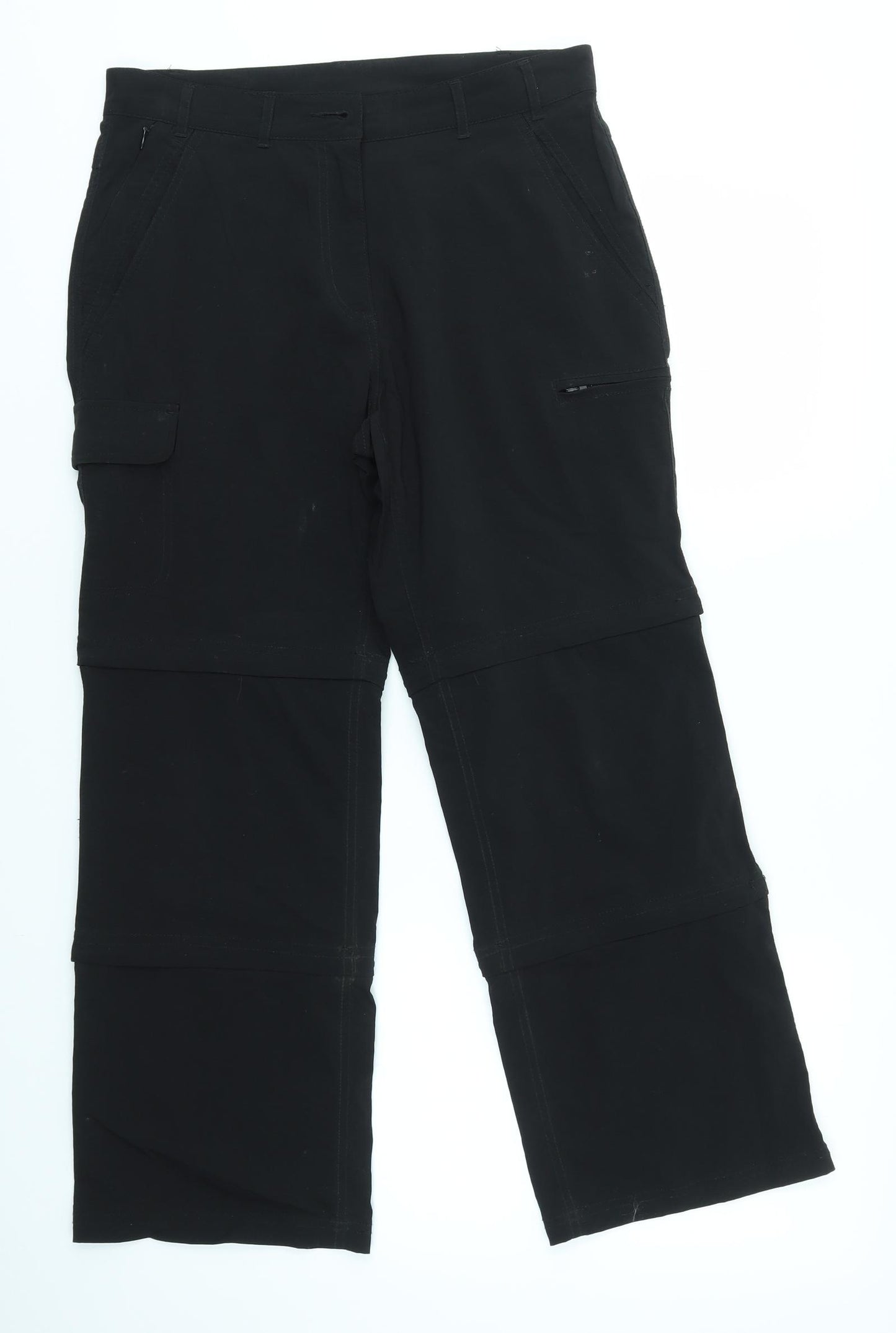 PETER STROM Womens Black   Trousers  Size 10 L26 in