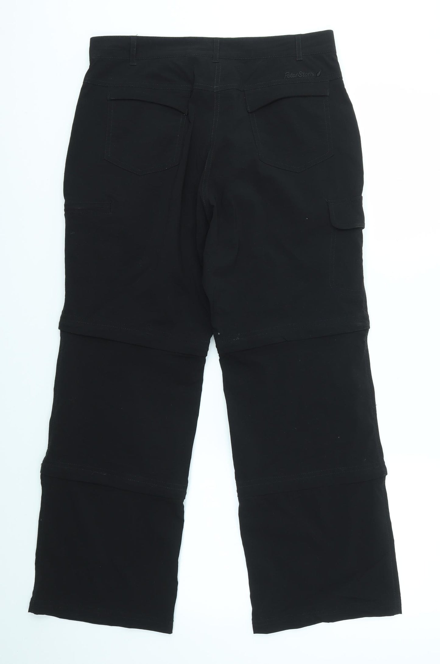 PETER STROM Womens Black   Trousers  Size 10 L26 in
