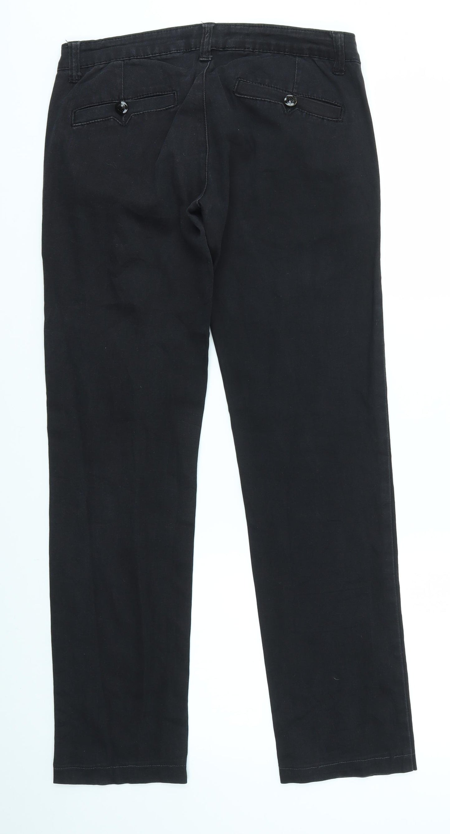 Preworn Womens Black   Straight Jeans Size 29 in L29 in