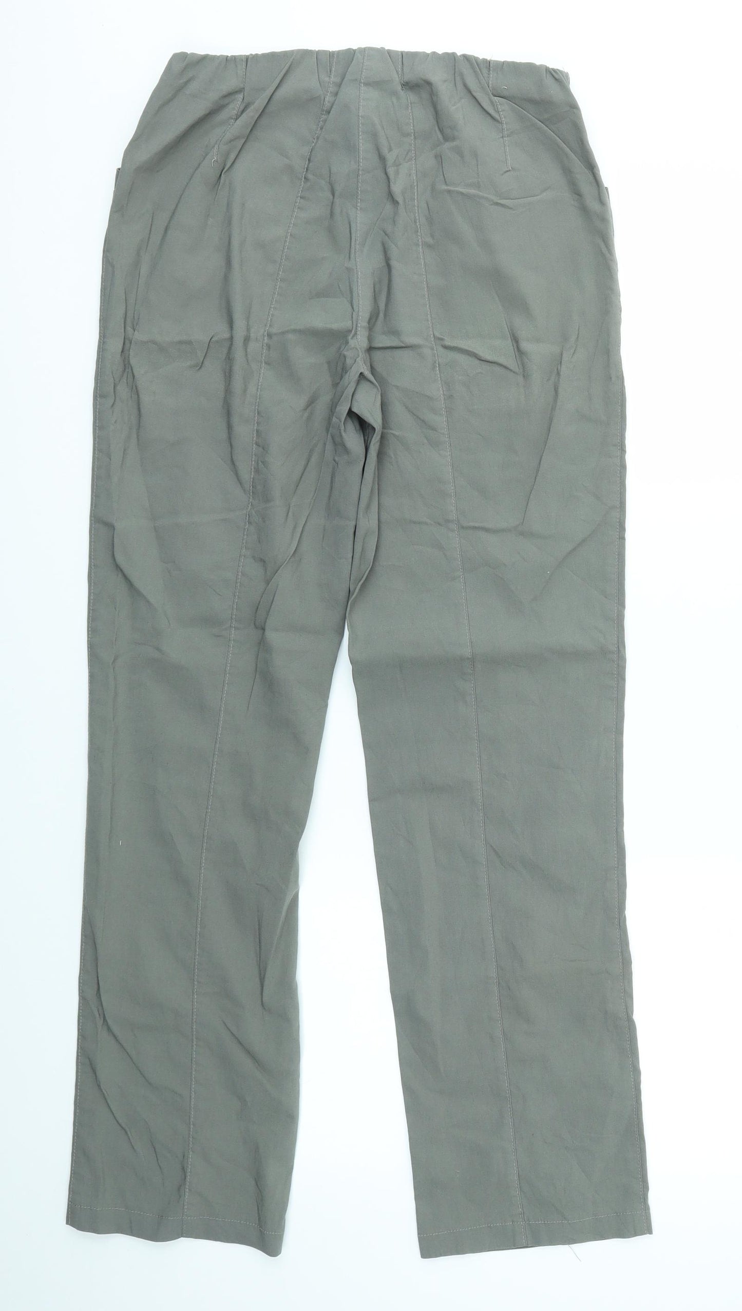 PARDON Womens Green   Trousers  Size 12 L28 in