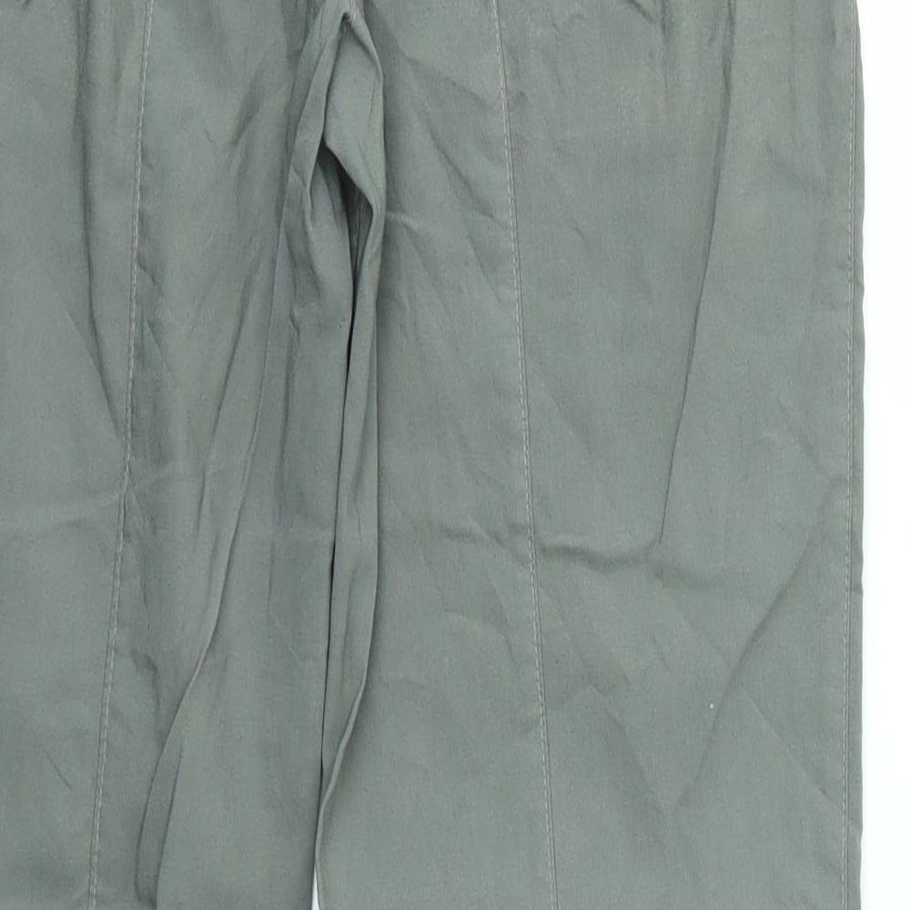 PARDON Womens Green   Trousers  Size 12 L28 in