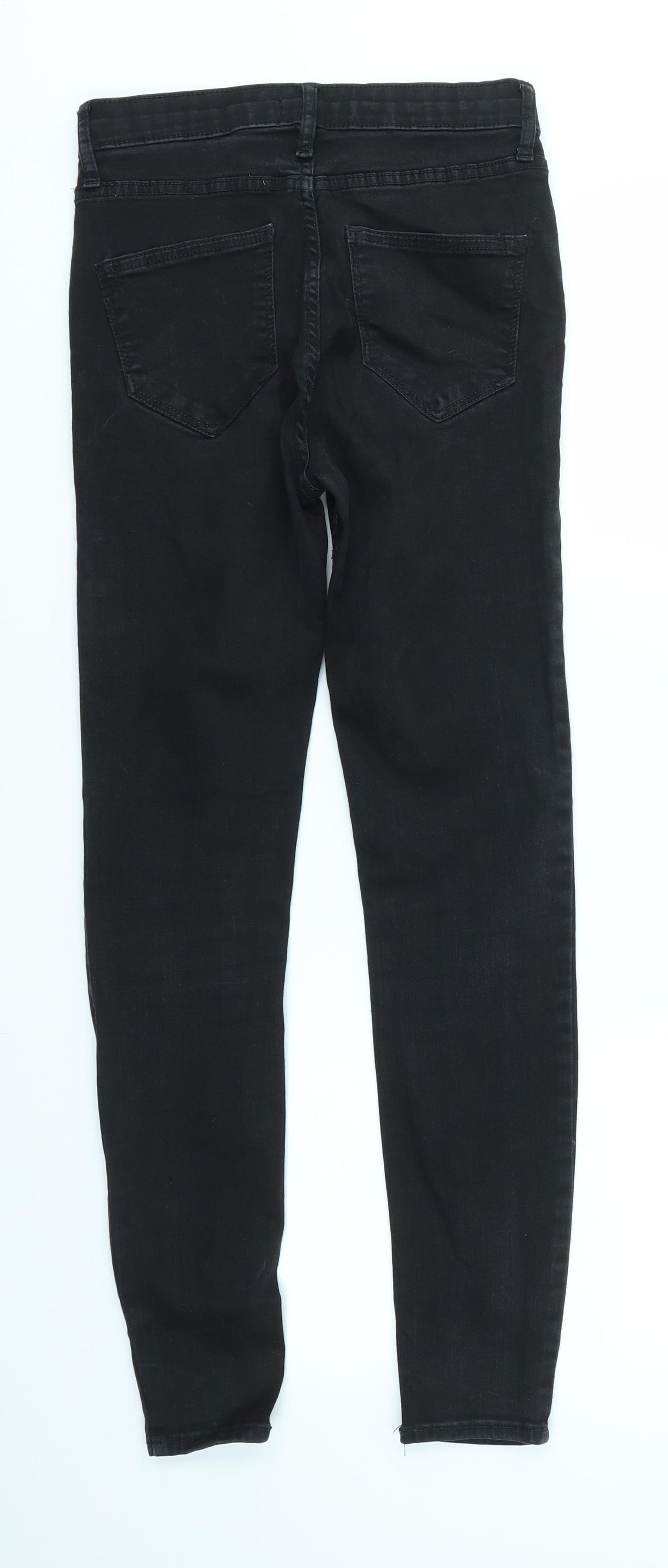 River Island Womens Grey   Skinny Jeans Size 8 L26 in
