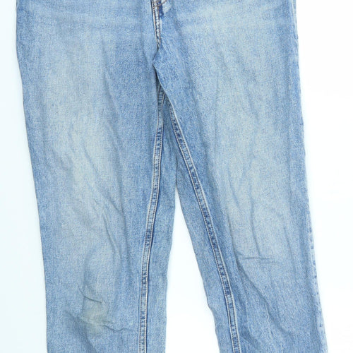 H&M Womens Blue   Straight Jeans Size 12 L27 in