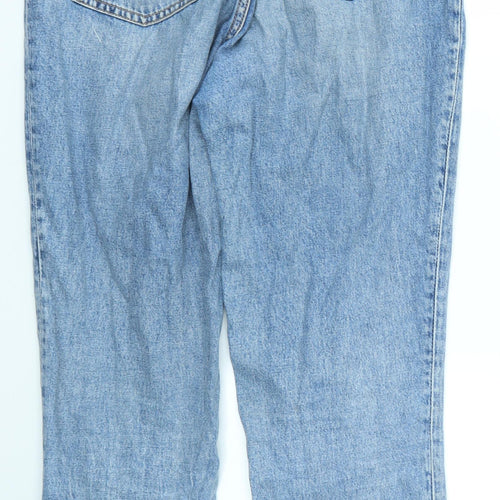 H&M Womens Blue   Straight Jeans Size 12 L27 in