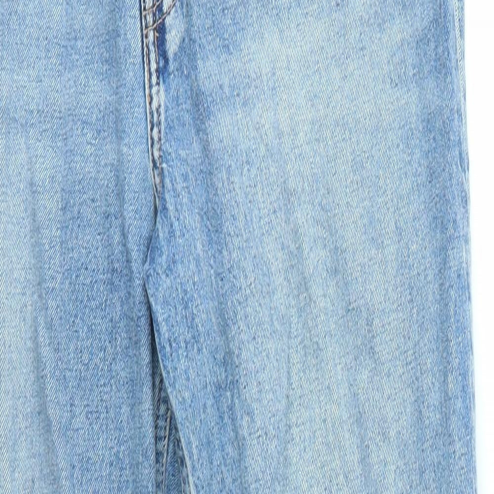 H&M Womens Blue   Straight Jeans Size 12 L27 in