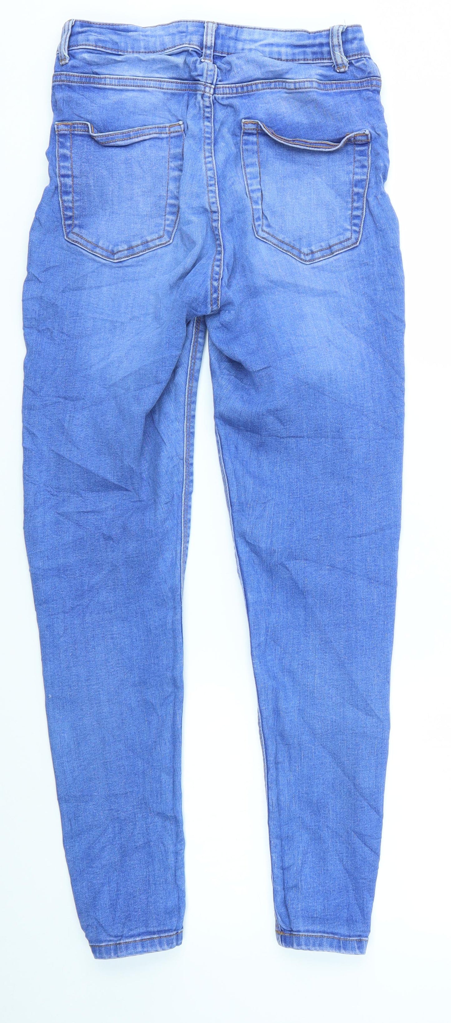 Primark Womens Blue   Skinny Jeans Size 12 L28 in