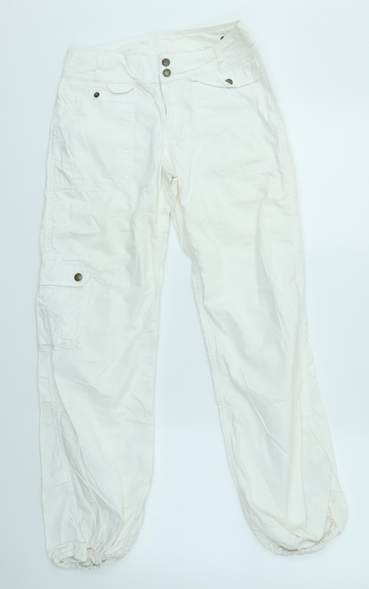 H&M Girls White   Jegging Trousers Size 12-13 Years