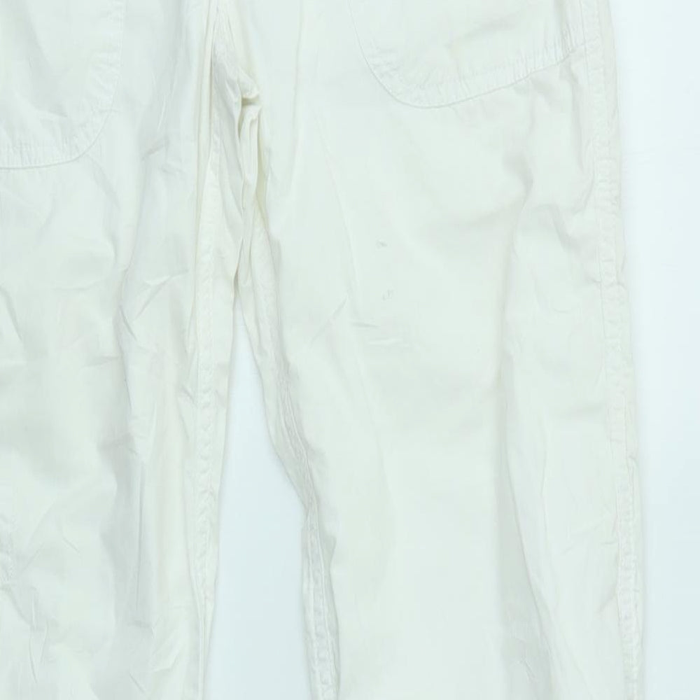 H&M Girls White   Jegging Trousers Size 12-13 Years