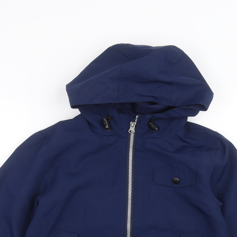 Rebel Boys Blue   Parka Coat Size 7-8 Years