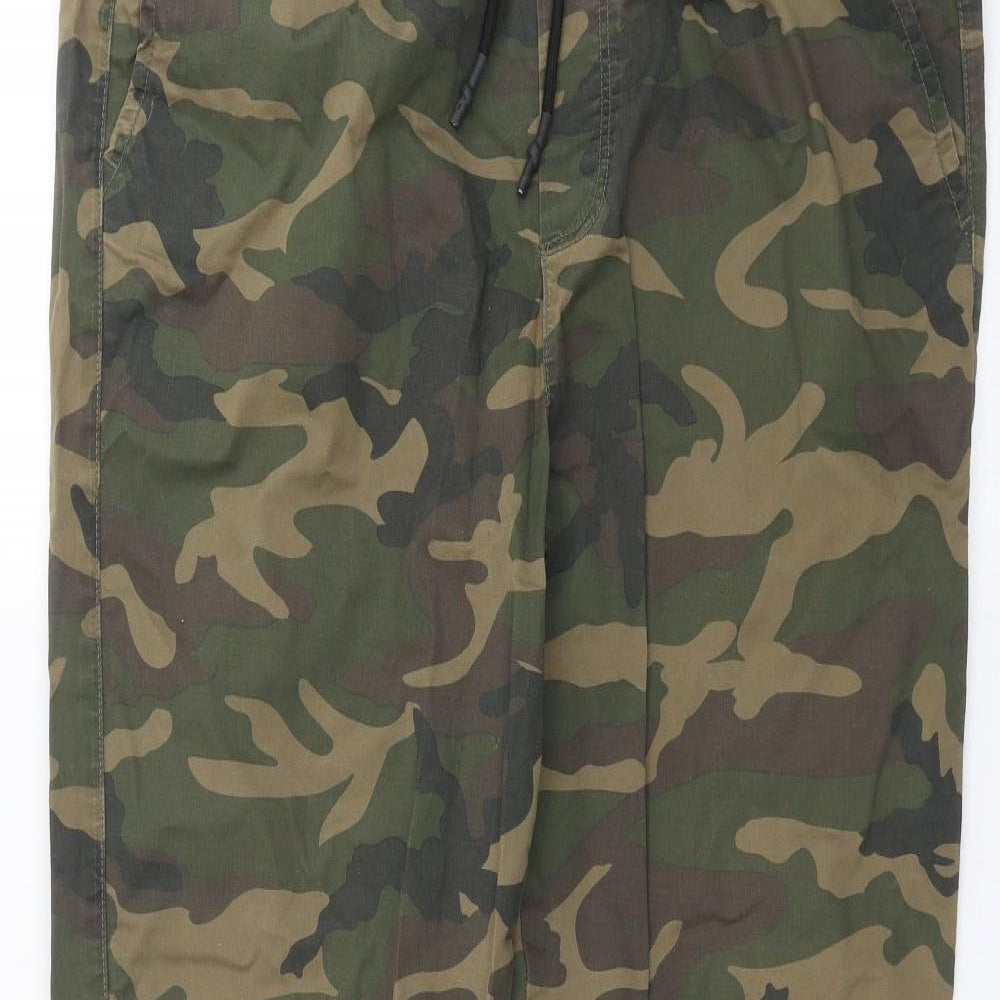 PEP & CO Womens Green Camouflage  Trousers  Size XL L31 in