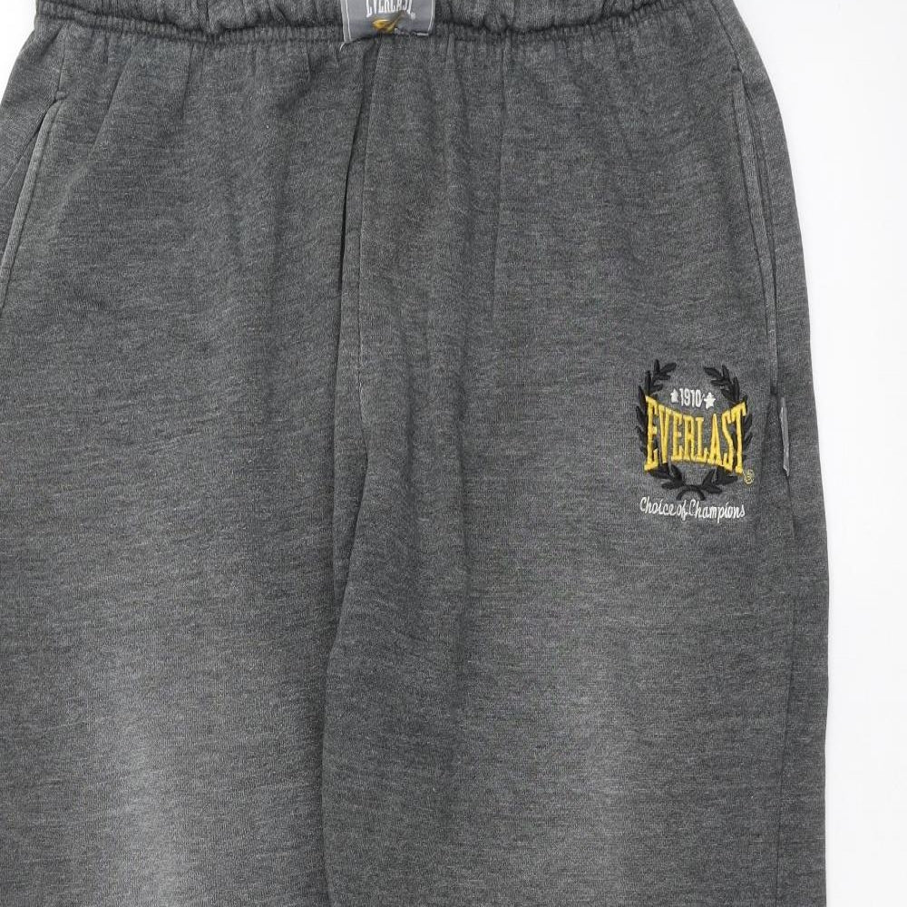 Everlast Mens Black   Sweatpants Trousers Size XL L26 in