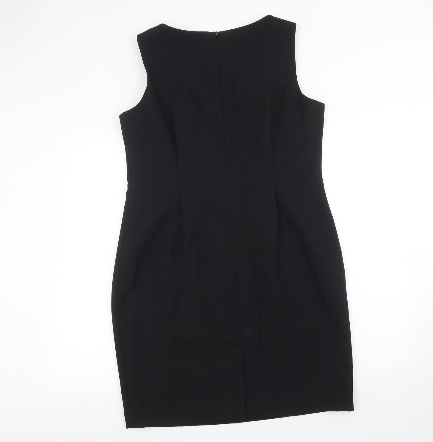 Essentials Womens Black   Pencil Dress  Size 16
