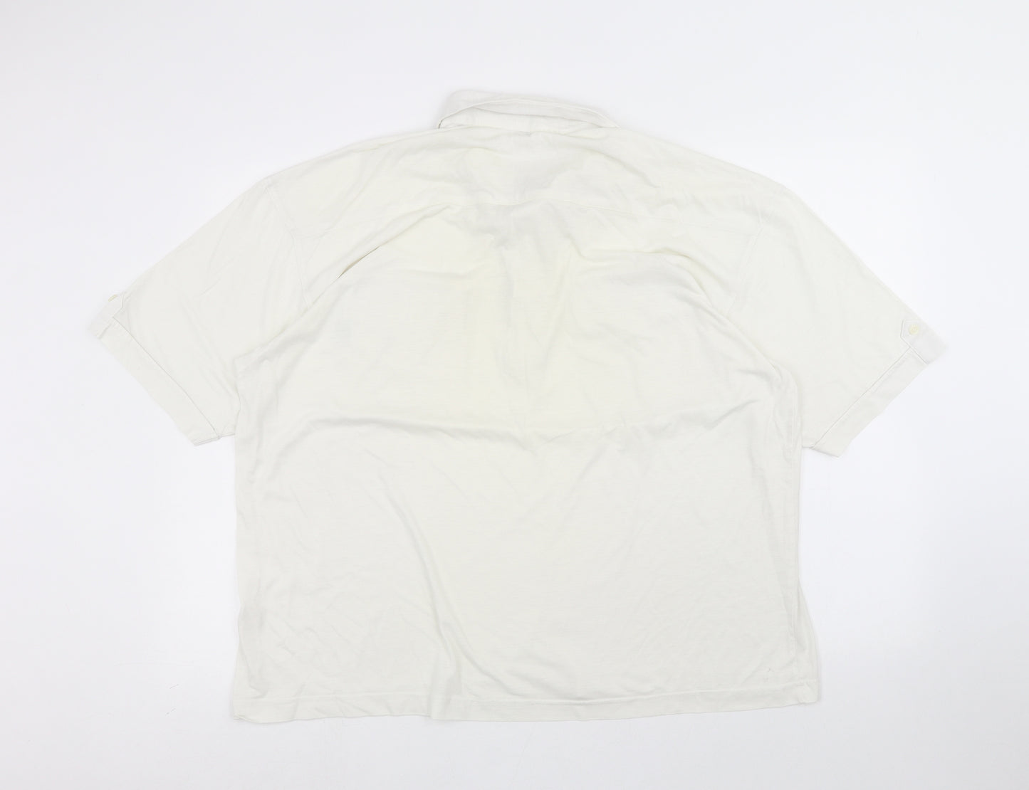 le shark Mens White    Polo Size XL