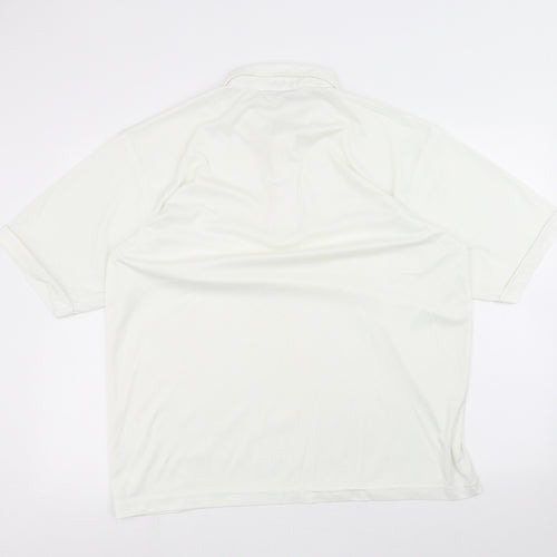 ted taylor Mens White    Polo Size XL