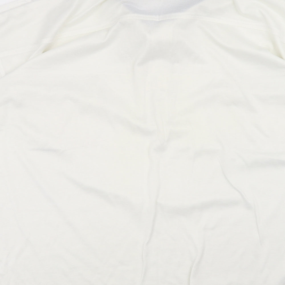 Pierre Leon Mens White    Polo Size 2XL