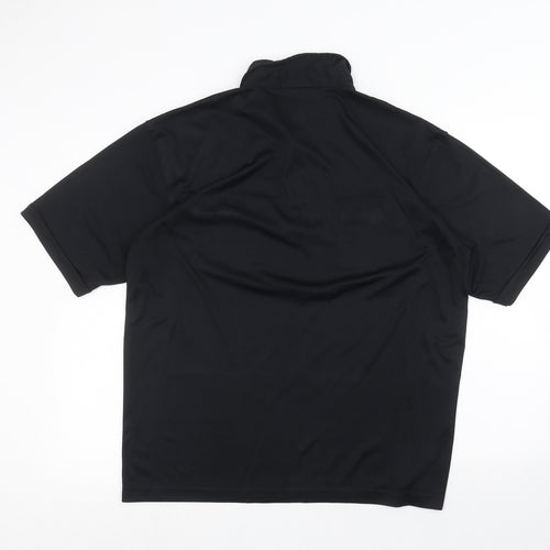 ted taylor Mens Black    Polo Size XL