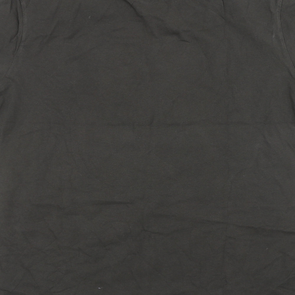 TU Mens Black    T-Shirt Size L  - Guinness