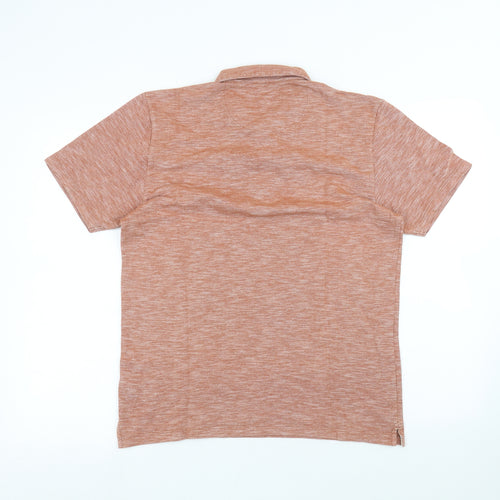 NEXT Mens Orange    Polo Size M