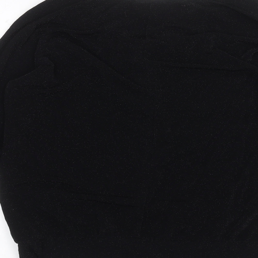 Wallis Womens Black   Basic T-Shirt Size M