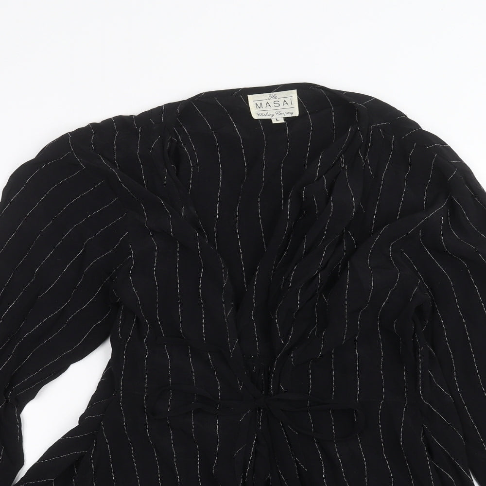 Masai Womens Black   Cardigan Jumper Size L