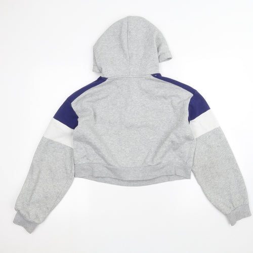 H&M Womens Grey   Pullover Hoodie Size S