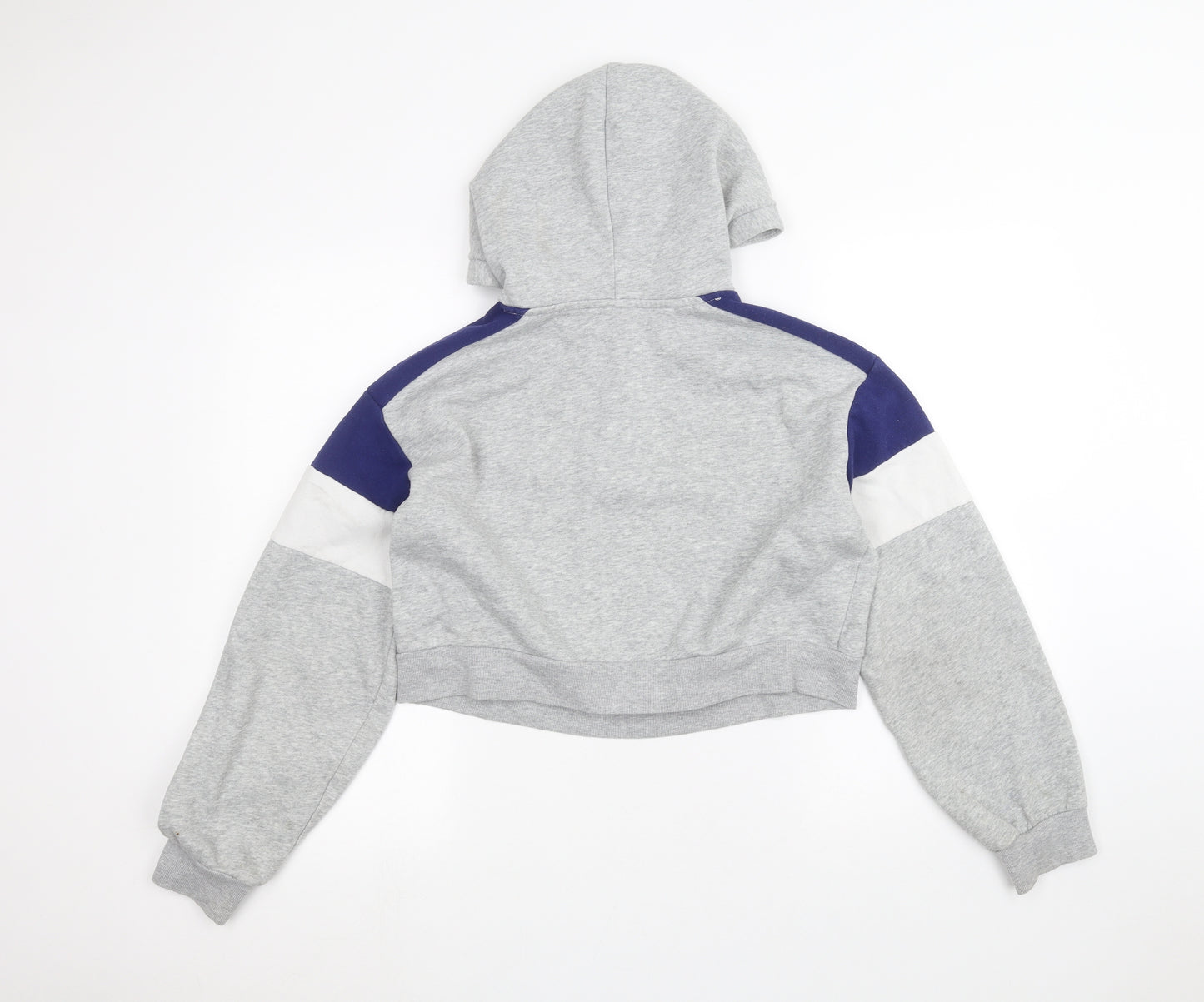 H&M Womens Grey   Pullover Hoodie Size S