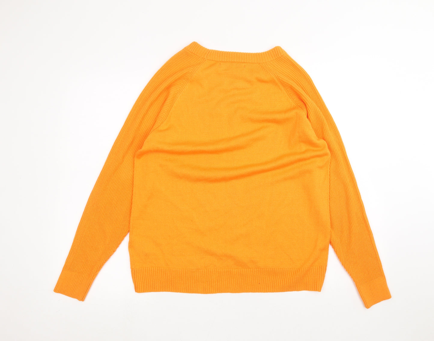 NEXT Womens Orange   Pullover Jumper Size S