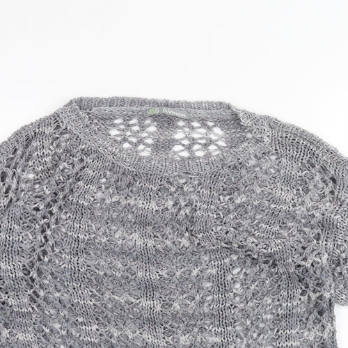 Marks and Spencer Womens Grey   Pullover Jumper Size 10